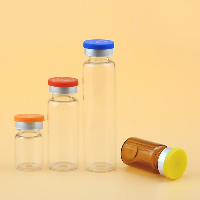 Фармацевтические флаконы ВЭЖХ для инъекций, 1 мл, 2 мл, 3 мл, 10 мл, янтарные прозрачные стеклянные флаконы для стероидов