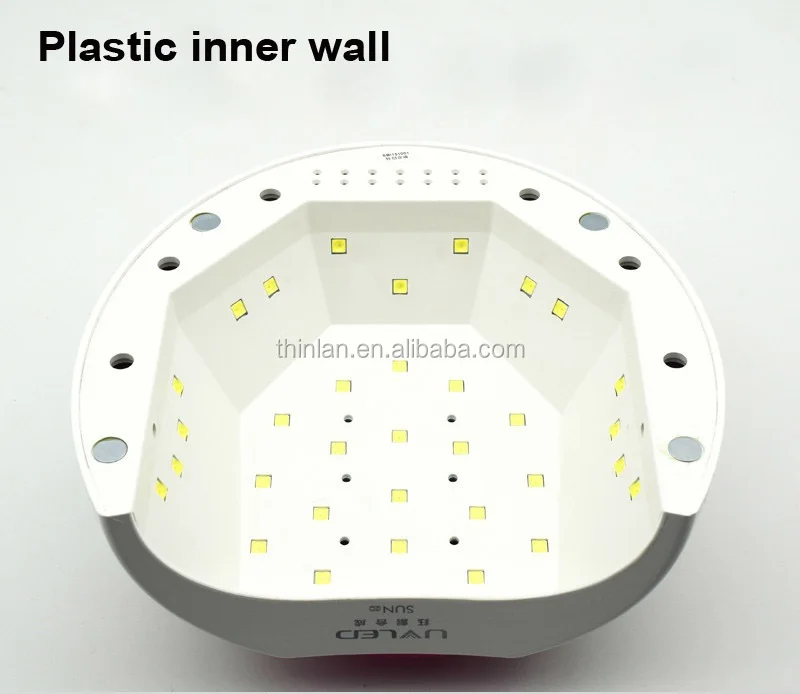 LED Nail Lamp 48W LED UV Nail Dryer Manicure/Pedicure with 4 Timer Setting Portable Professional Toenail Gel Curing Machine