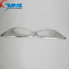 ABS Chromium Styling Chrome Headlight cover Head Lamp Rim Sticker Trim Fit For TOYOTA RAV4 2001-2005 Car Exterior Accessory
