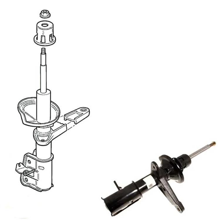 RSC000040 RSC000020 shock absorber coil spring for Freelander 1 Air Suspension