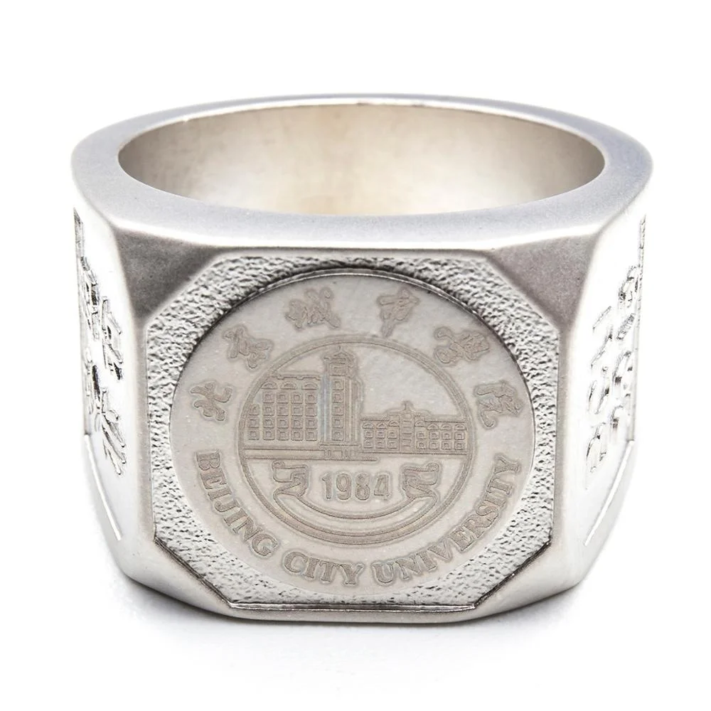 
Wholesale factory new design high quality heavy metal ring 