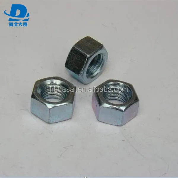 Chinese fastener carbon steel din934 hex nuts