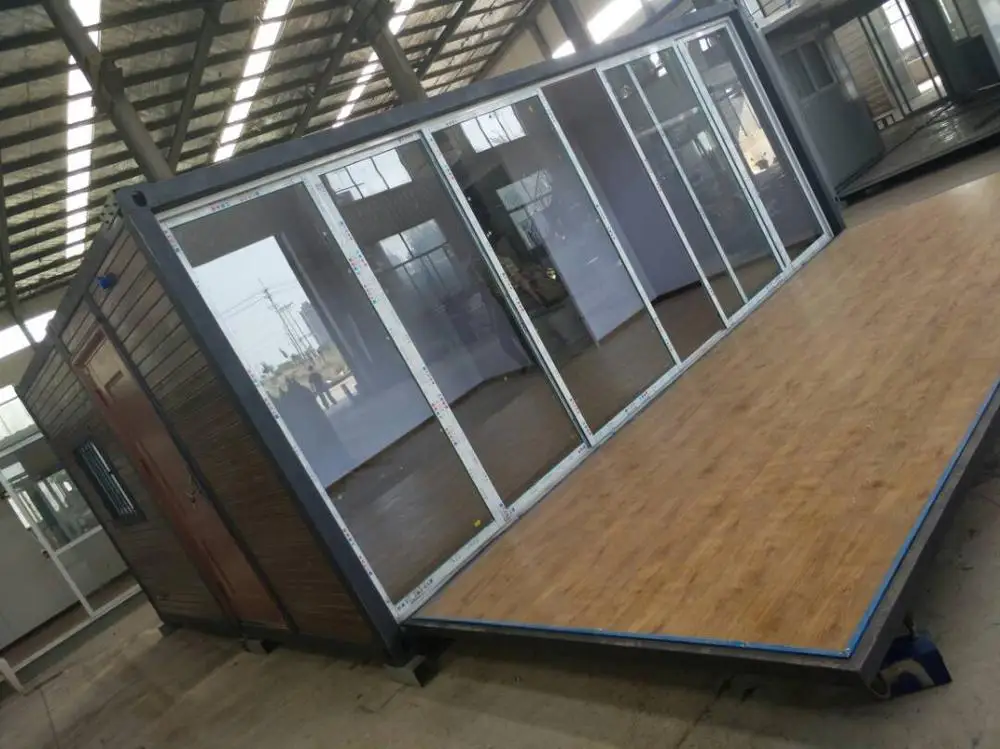 27m2 Fast building prefabricated  expendable wooden houses romania rent warehouse china container tiny homes
