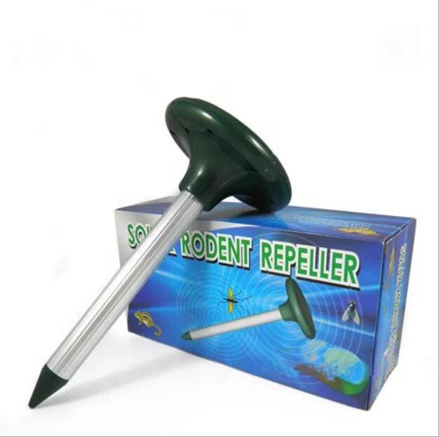 Экономичная ультразвуковая мышь на солнечных батареях, мыши, отпугиватель Кротов, грызунов, садовый помощник, солнечный отпугиватель вредителей