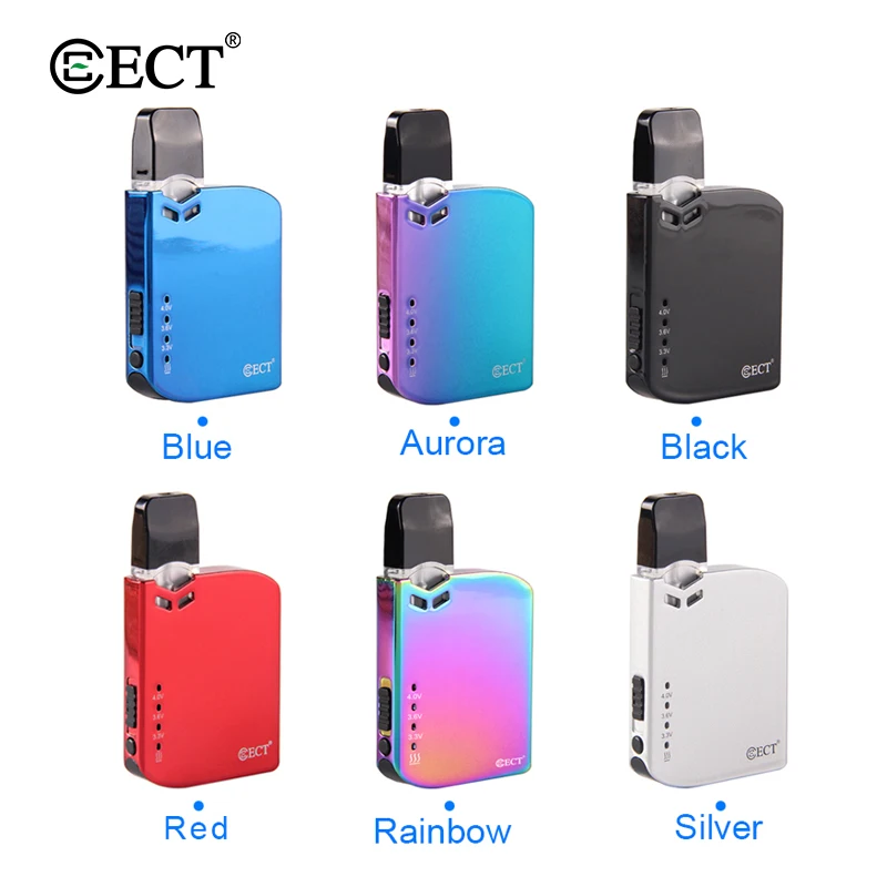 
Japan vape mods CBD e cigarette pod system Vape pen ROBIN 420mAh Variable voltage preheating vape battery with 1ML pods 