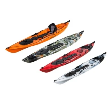 14ft Fishing Kayak Boat ocean pedal board sit on top adult LLDPE Roto-molded kayak