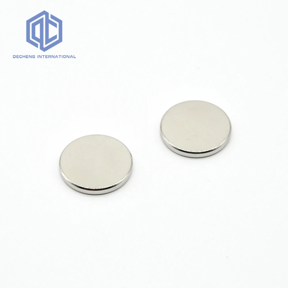Custom Size N52 Rare Earth NdFeB Neodymium Circle Disk Round Magnet Multi-Use Fridge Magnet