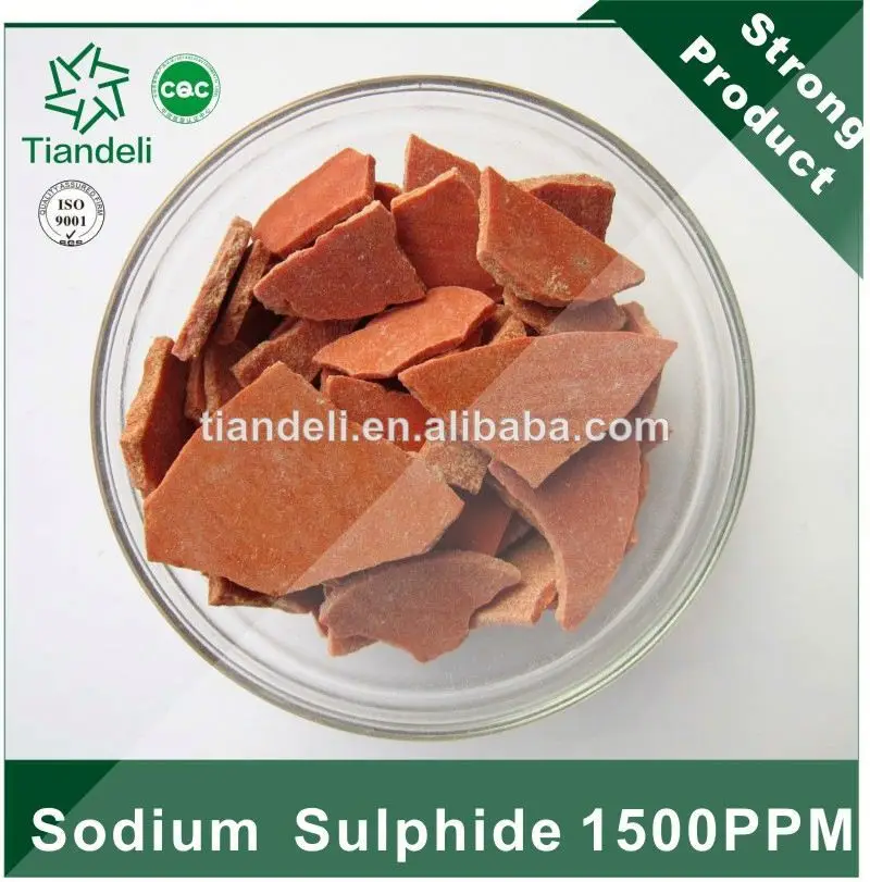 сульфида натрия 60% хлопья твердых na2s с заботой о качестве и цене