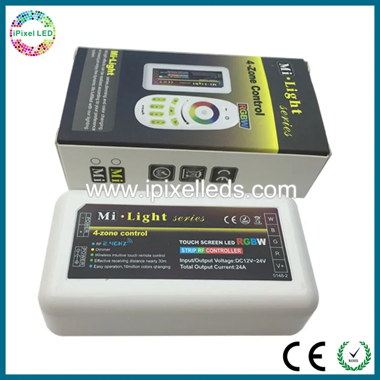 Горячая распродажа 2.4 г рф сенсорный RGB из светодиодов контроллер из светодиодов диммер