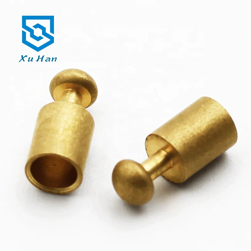 
4 mm press connection Bead Caps for Jewelry rope end caps 