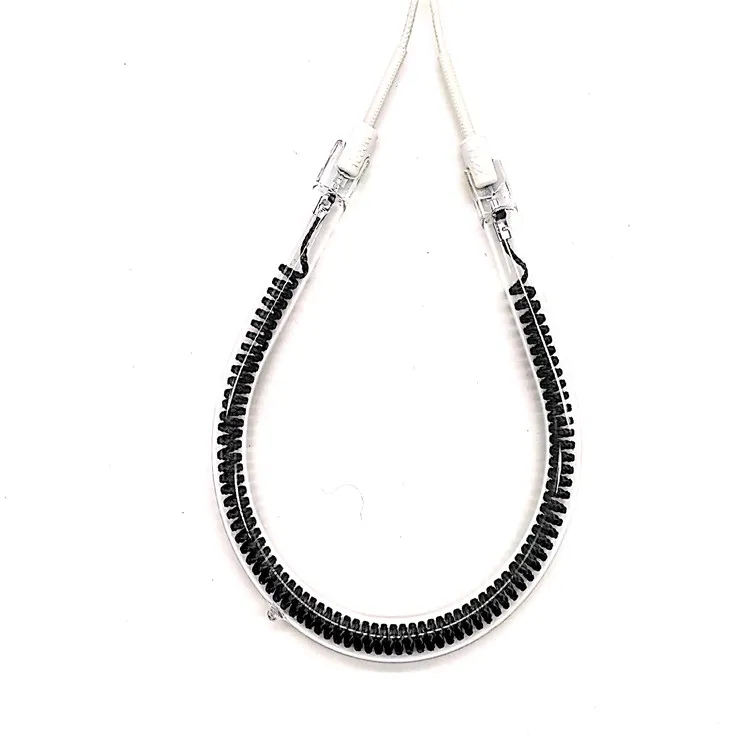 500w halogen quartz heating lamp tube