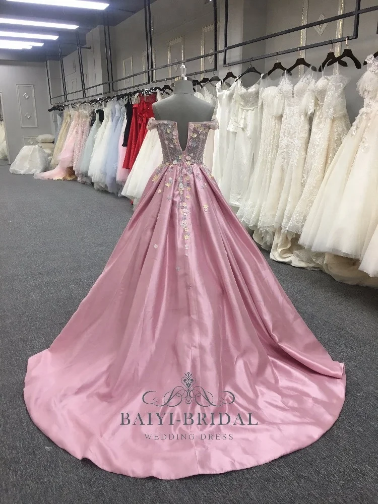 Alibaba Long Pink Satin Backless Evening Dresses Formal Dresses for Lady Women Party Dresses OEM Service Digital Printing Woven