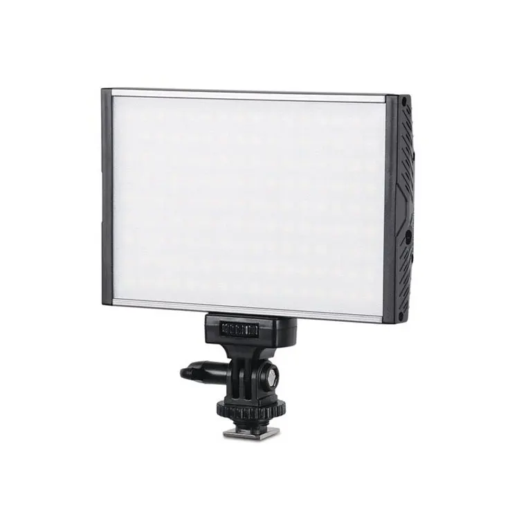 PT-15B Ultra-thin Bi-Color 3200K-5600K Aluminum Alloy Dimmable Studio Photography  LED Photo Video Panel Light for Camera