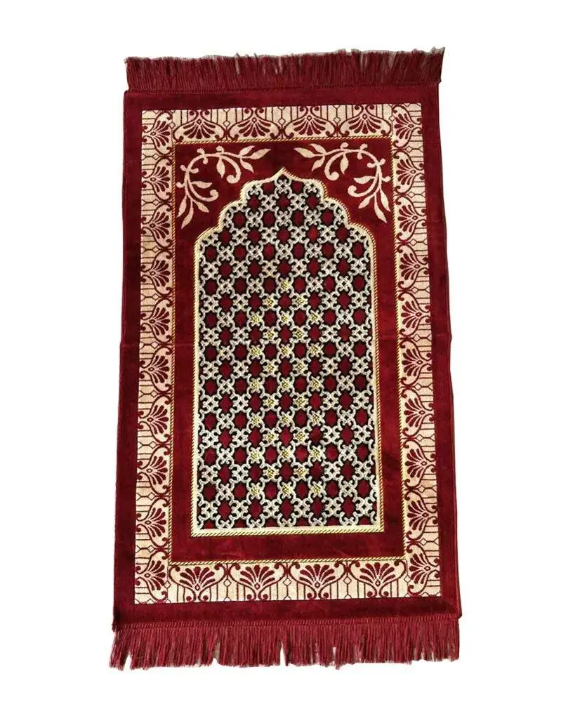 100% polyester muslim prayer mat