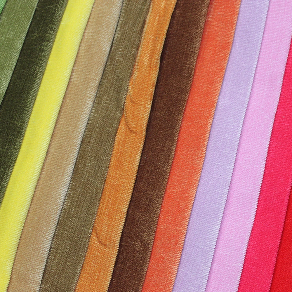 Microfiber Suede Fabric Curtain Artificial Fur for Sofa Fabric Home Textile Polyester and Nylon Upholstery Fabric 100% Polyester