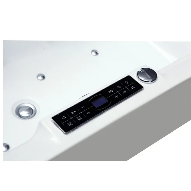 Massage Bathtub with Jacuzzy Heater Air Bubble Pump