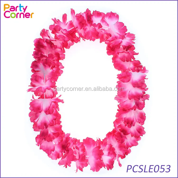 Hawaiian Hula Garland Lei Luau Aloha Beach Fancy Dress