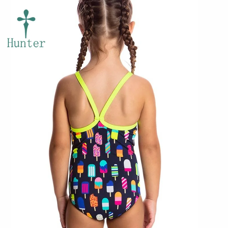 
Swimwear Manufacturer Summer Kids Children One Piece Bikini Swimsuit Slim Fit Girls Swimwear 