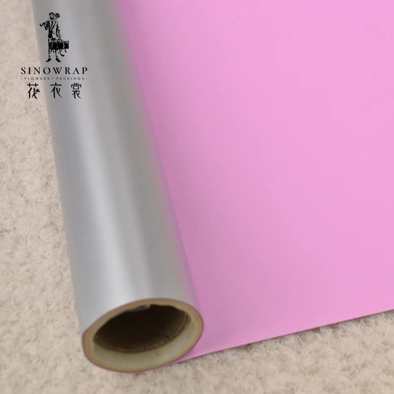 
florist supplies factory 2 sides 2 colours water resistant paper roll 