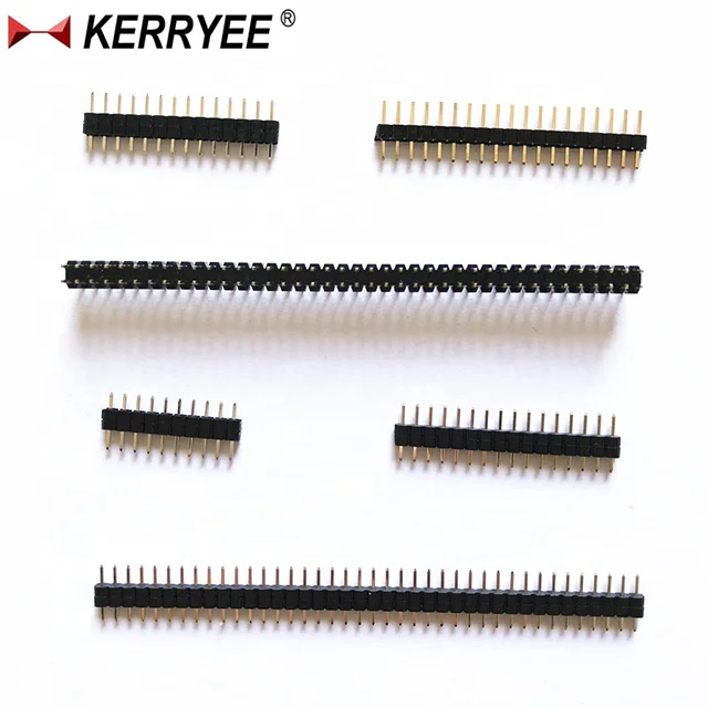 
2.0mm straight male pin header samtec replacement 