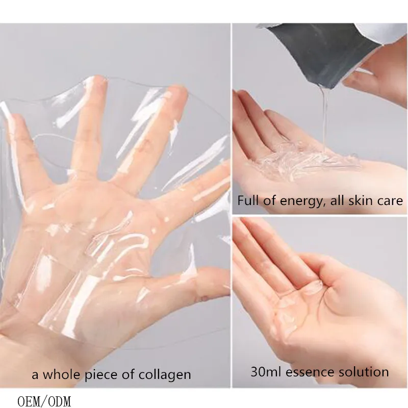 Hot Sale Beauty Product Facial Care Face Skin Care Collagen Facial Gel Mask OEM Seaweed Hydrogel Mask