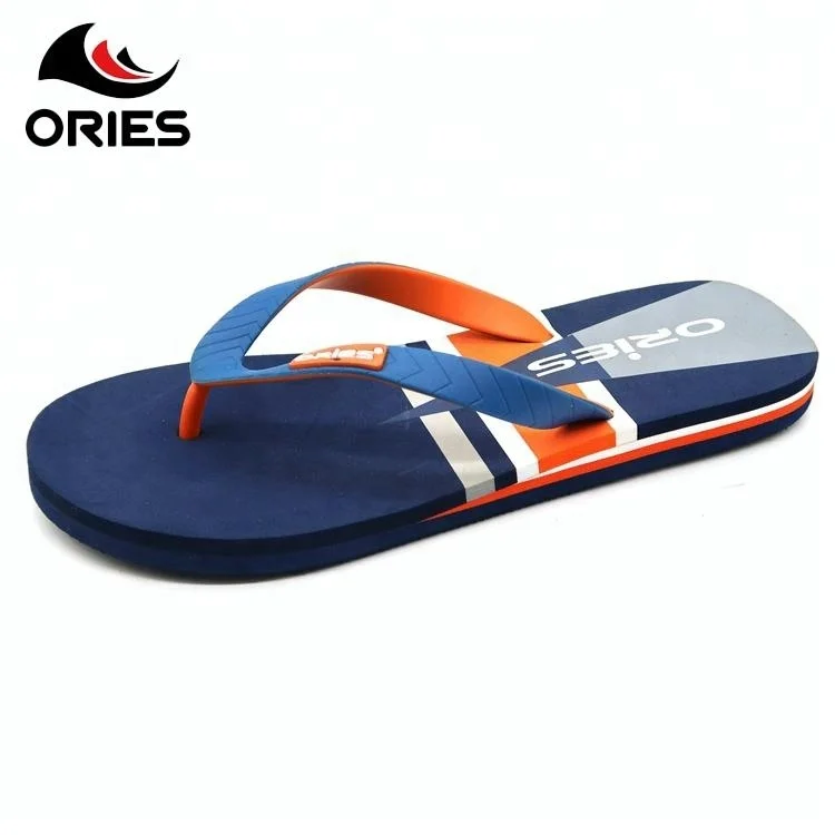 
China High Quality Custom EVA Shoes Webbing Slippers Cheap Promotional Wholesale Beach Rubber Flip Flops For Men 
