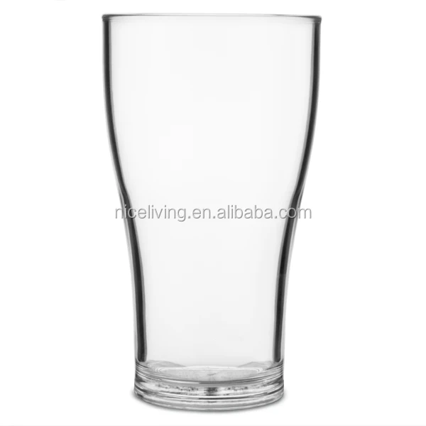 Rigid Plastic Pint Glasses CE 20oz / 568ml