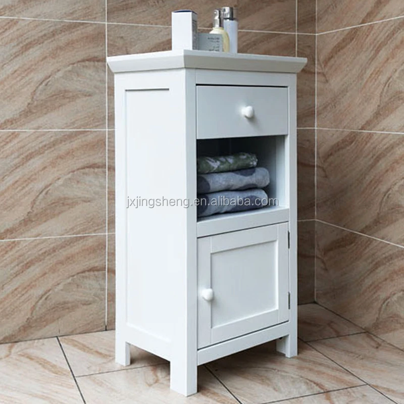 Space saving modern bathroom furniture wooden