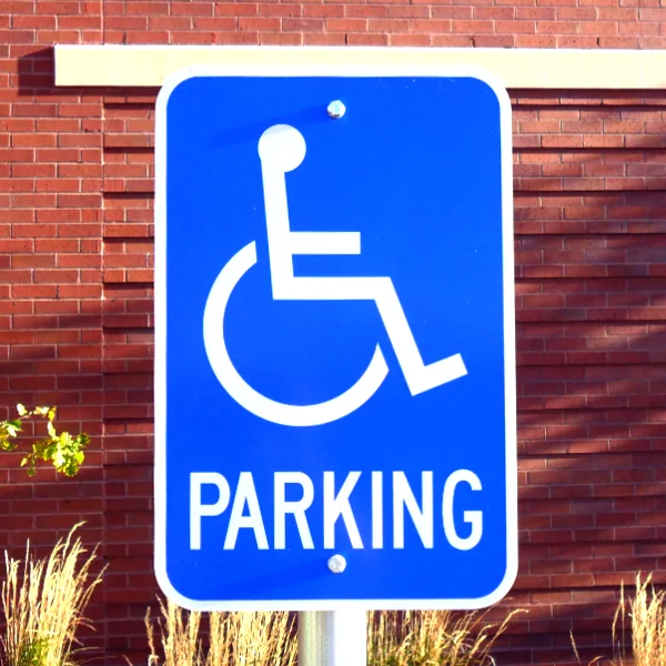 Индивидуальные Оптовые Светоотражающие парковочные предупреждающие вывески для инвалидов