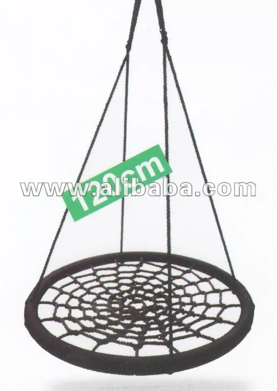 
 Knitted outdoor swing  