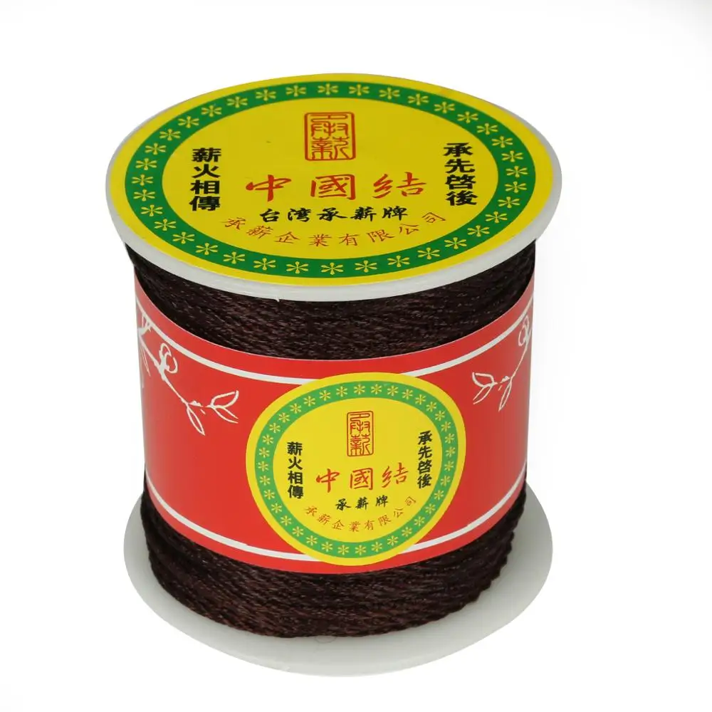 1mm 49yard/roll 16 Colors Nylon Chinese Knot Cord Macrame Rope Craft Making String Thread Jewelry Findings Diy Cord NEW