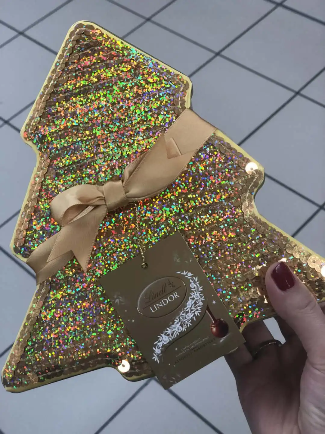 Сырье из пэт-пленки с блестками