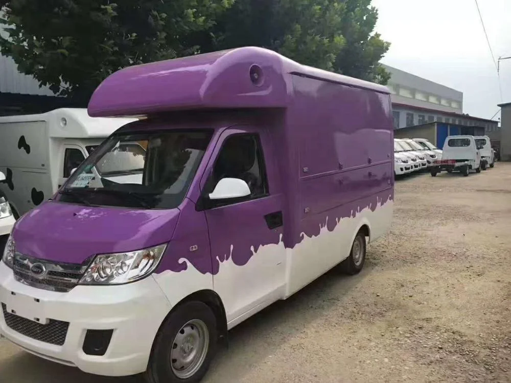 New arrival mobile gasoline food truck