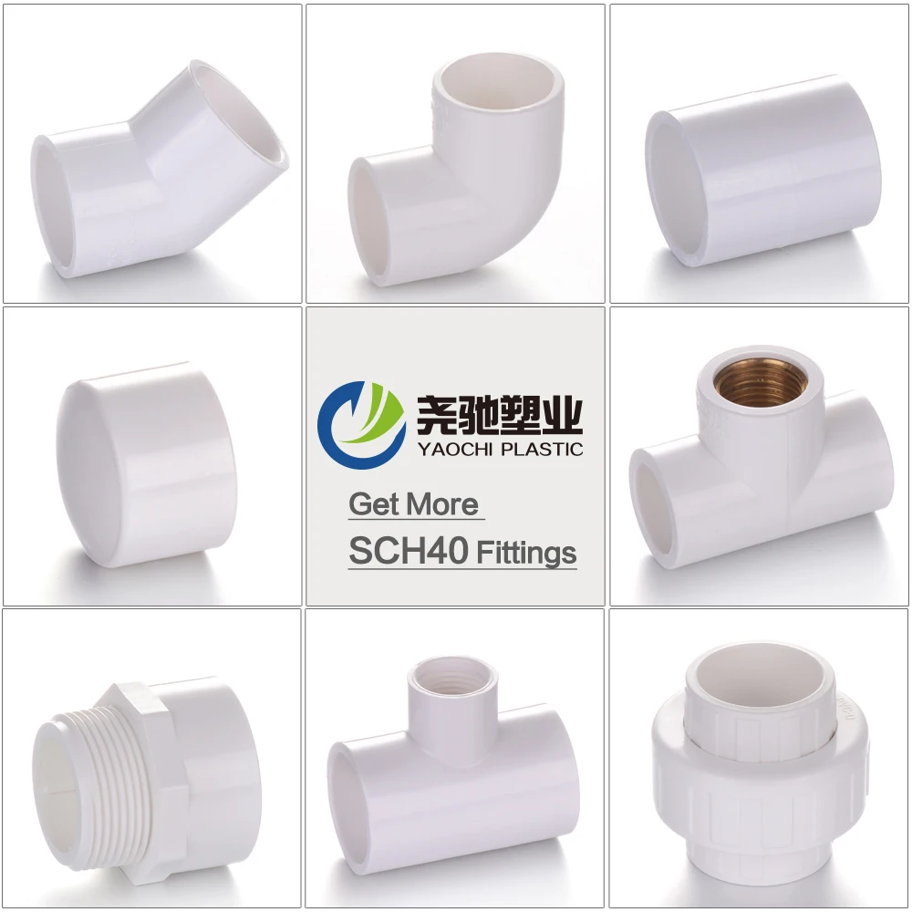 SCH40 standard top supplier All sizes available plastic pvc coupling