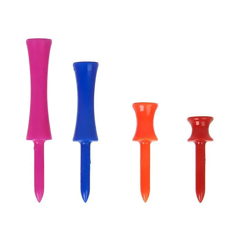 Hot Sale Colorful Golf Plastic Multicolour Golf Tees