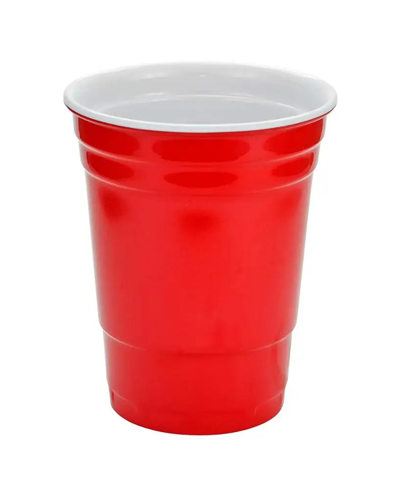
reusable 16 oz red quality melamine party cup for drinking 