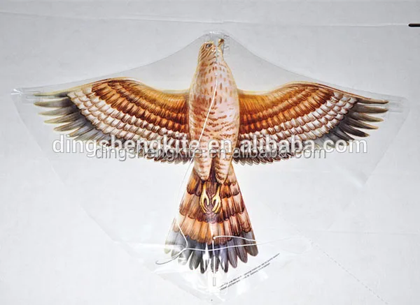 Manufacturer plastic hawk kite flying plastic eagle kite