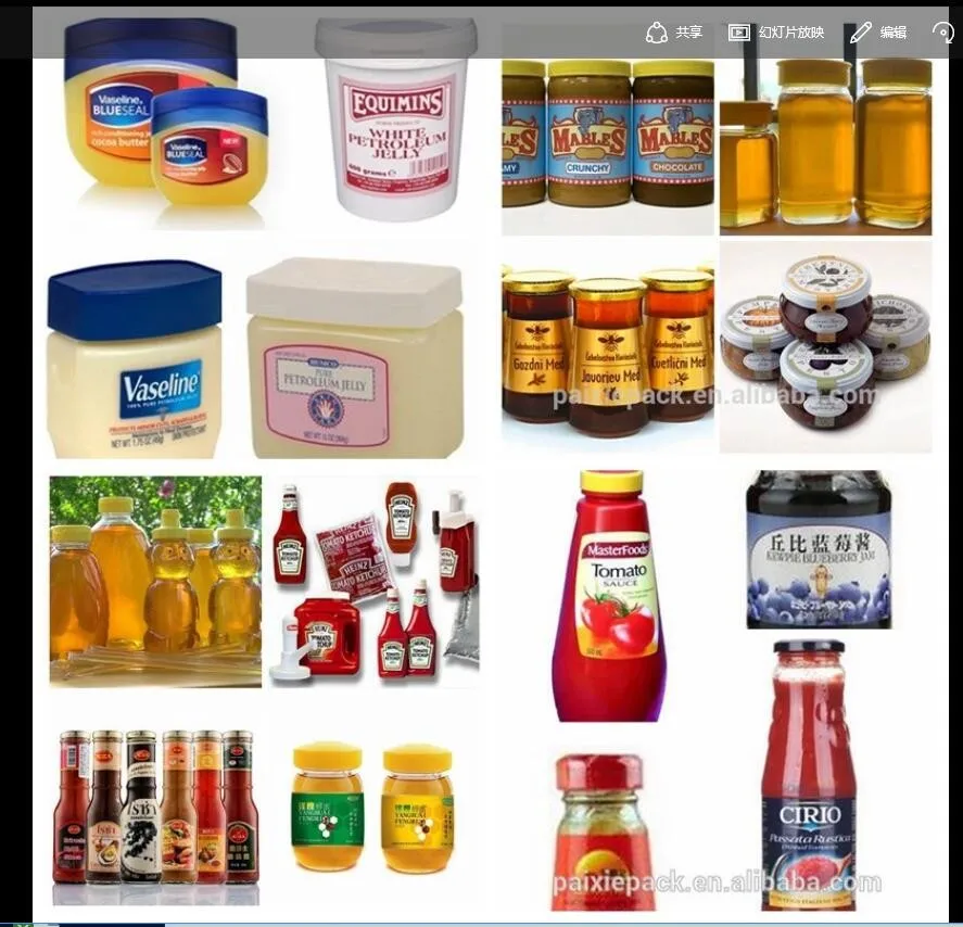 
Sevor controlled CE standard liquid filling equipment petroleum jelly filling machine for 100ml bottle 