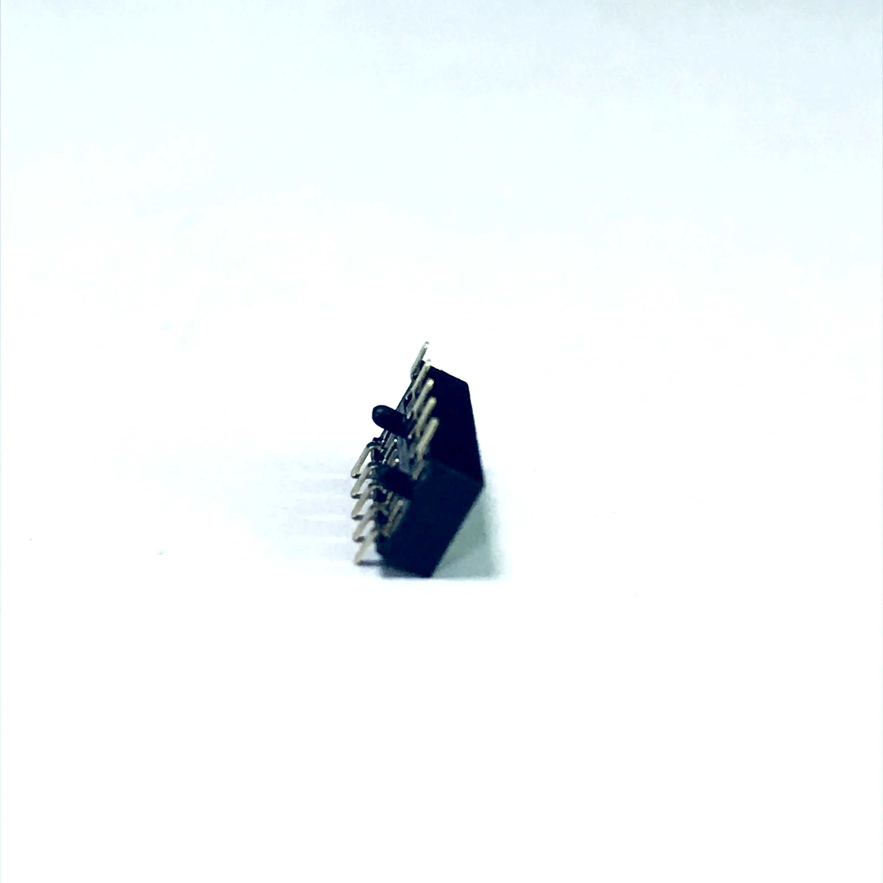 Wholesale Right angle Pitch 2.0 mm Female header connector SMT Dual row 2x5 Pin position Gold mating PCB board