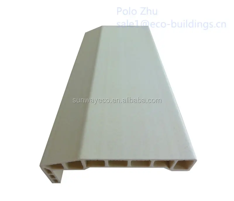 Sunway modern home decorative architrave wpc door frame
