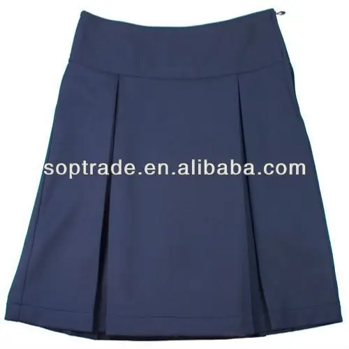 Beautiful skirt school uniform models