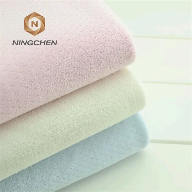 cheap Yarn dyed air layer Fabric for garments/Knit Scuba Air Layer Double Sided Quilted Baby Clothing