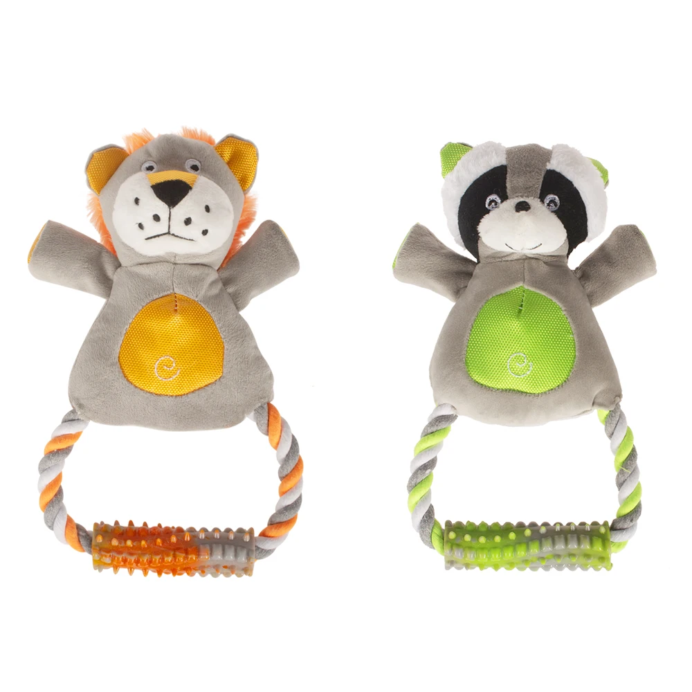 Оптовая продажа, дешевая Высококачественная плюшевая игрушка для собак из ТПР