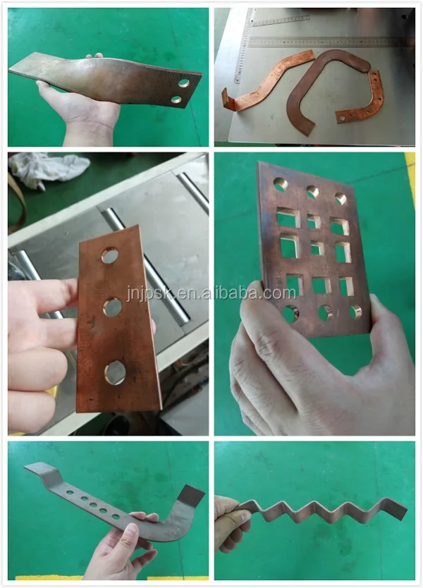 Three in One Copper Busbar Machines for Automatic Busbar Bending