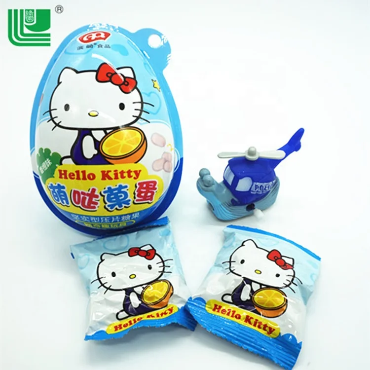 High quality wholesale chocolate candy egg with toy