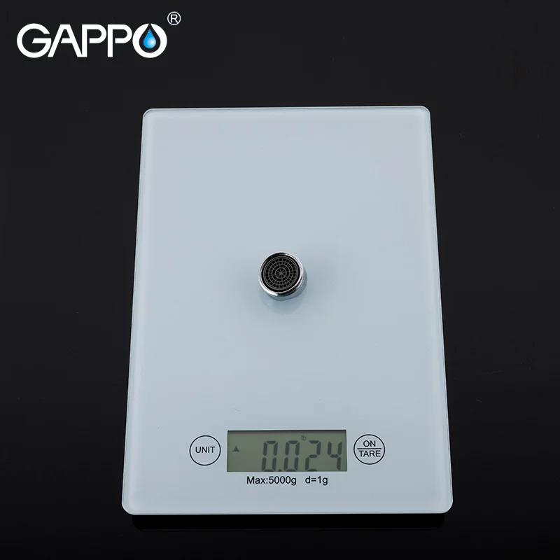 Gappo Brass Shell Plastic Mesh Aerator M24 Water Saving Faucet Aerators G72-1