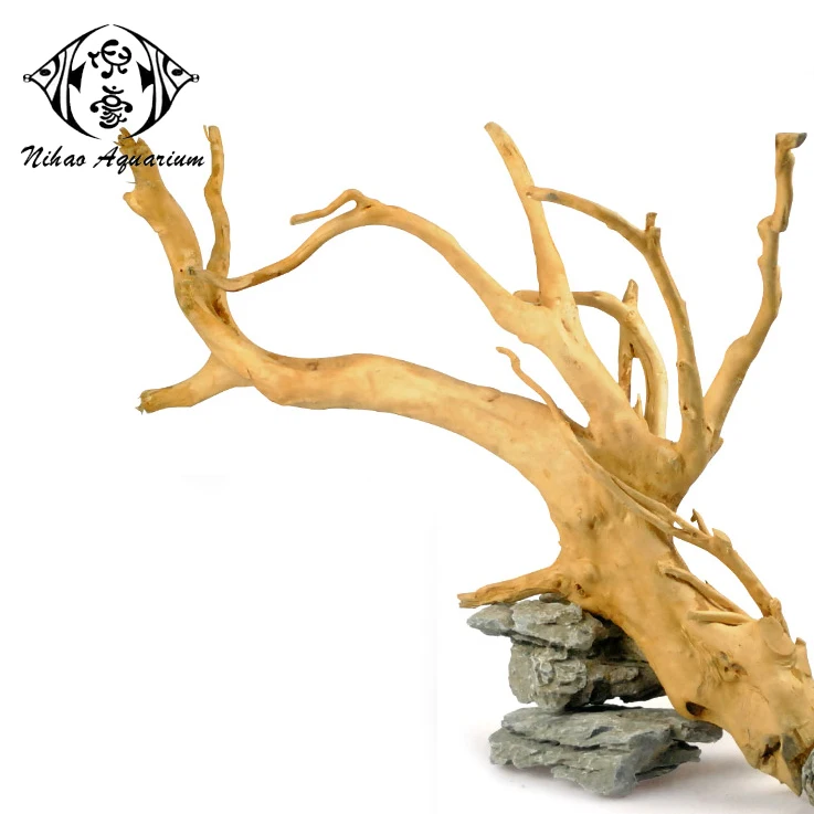Wholesale Aquarium Driftwood NIHAO Natural Decorative Rhododendron Root Wholesale Driftwood For Aquarium Fish Tank