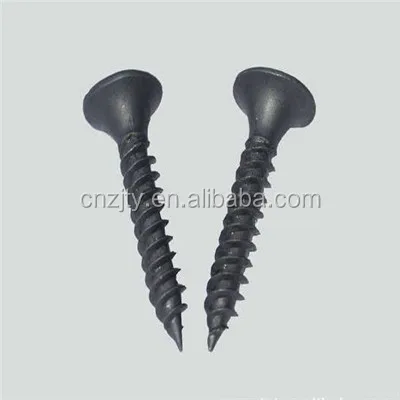 Black phosphating bugle head drywall screws, furniture connecting screws