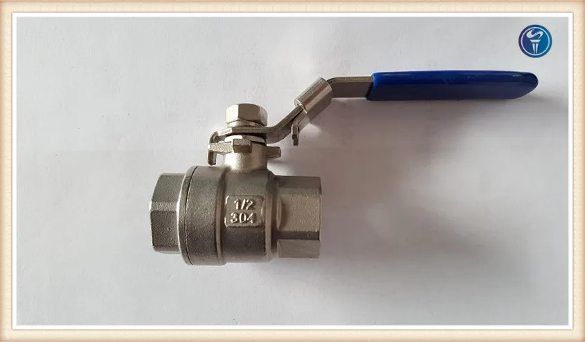 Stainless steel 2pc ball valve