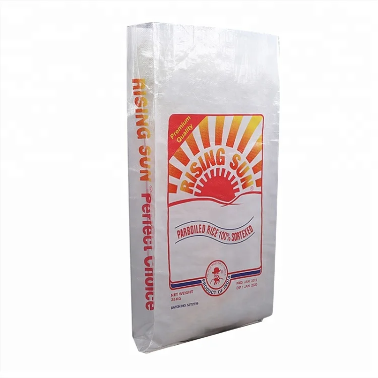 China Free Design biodegradable green pp woven 25kg 50 kg fertilizer soil packaging bag